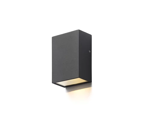 RENDL R12553 PEKKO LED kültéri lámpa, fel-le világító IP54 fekete