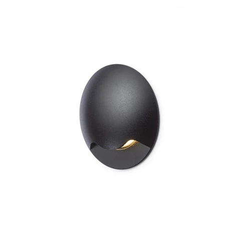 KICK I süllyesztett lámpa fekete 230V LED 3W IP54 3000K