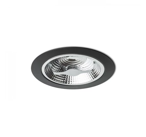 KELLY LED DIMM süllyesztett lámpa fekete 230V LED 15W 45° 3000K