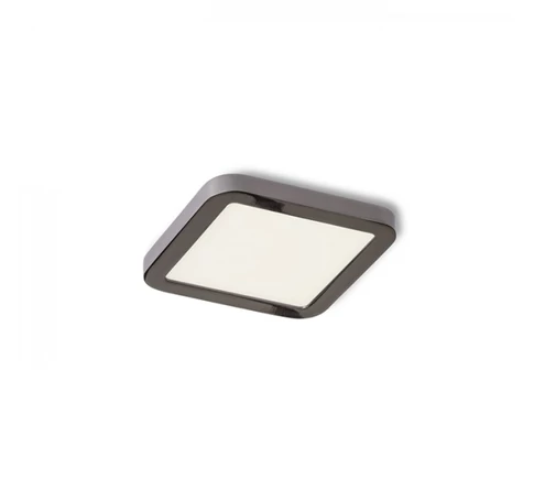 HUE SQ 9 süllyesztett lámpa fekete króm 230V LED 6W 3000K