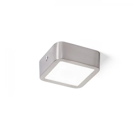 HUE SQ 9 mennyezeti lámpa matt nikkel 230V LED 6W 3000K