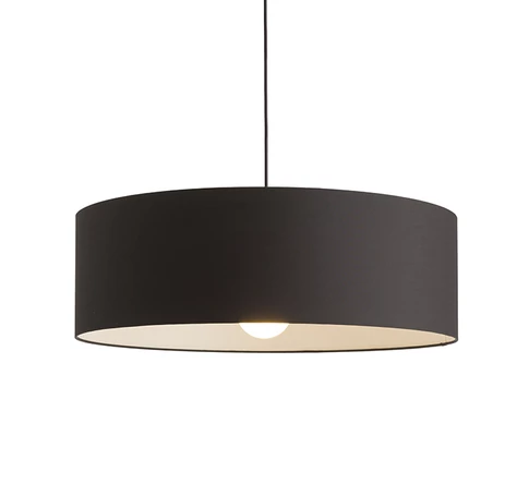 RENDL R13052 RON lámpabúra, univerzális lámpaernyők Polycotton fekete/fehér PVC