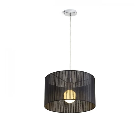 GLAMOUR 35/20 függő lámpa fekete 230V E27 28W