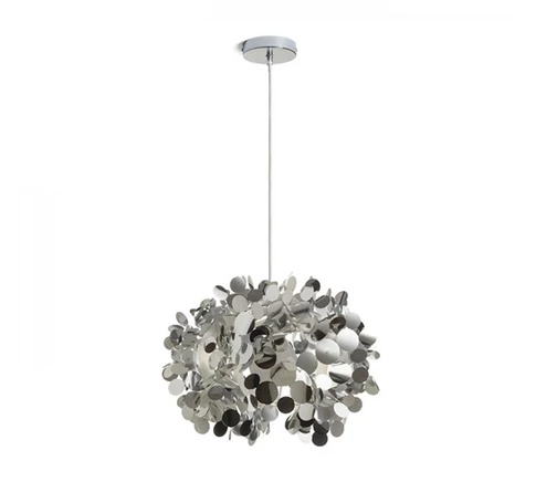 CONFETTI függő lámpa krómozott fólia 230V E27 28W
