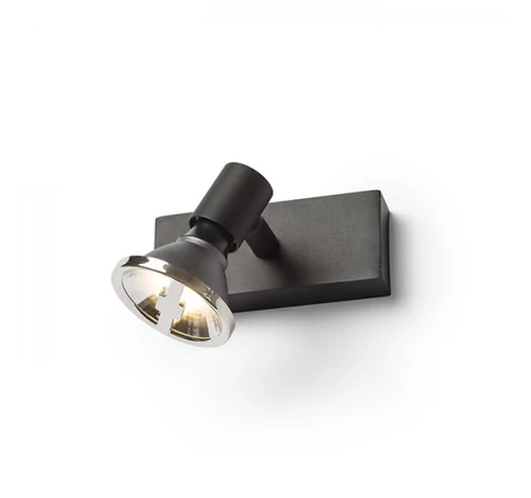 TRICA I fali lámpa fekete 230V GU10 25W