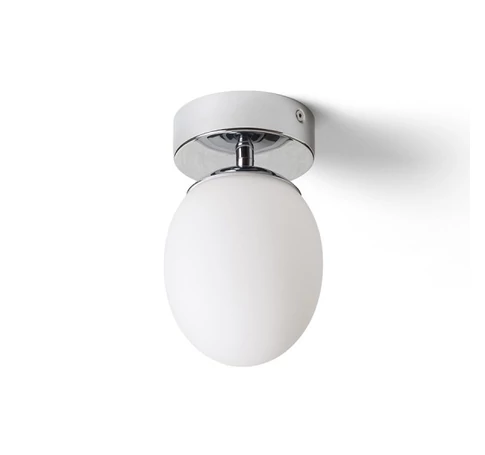 MERINGUE 11 mennyezeti lámpa opál üveg/króm 230V LED G9 9W IP44