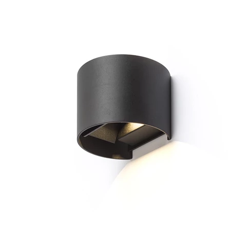 RENDL R13737 TITO LED kültéri lámpa, fel-le világító IP65 fekete