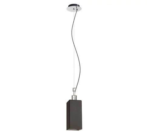 LIZ NEW függő lámpa fekete króm 230V E27 28W