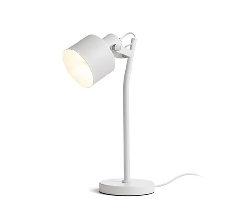CELEIA asztali lámpa matt fehér matt nikkel 230V E27 40W