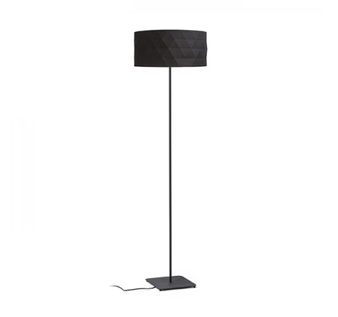 CORTINA/JAKARANDA állólámpa fekete/fekete textil/fém 230V LED E27 11W