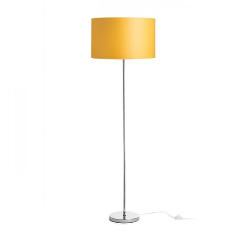 NYC/RON 40/25 állólámpa Chintz sárgabarack/króm 230V LED E27 11W