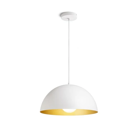 GLADYS 40 függő lámpa fekete/fehér 230V LED E27 30W