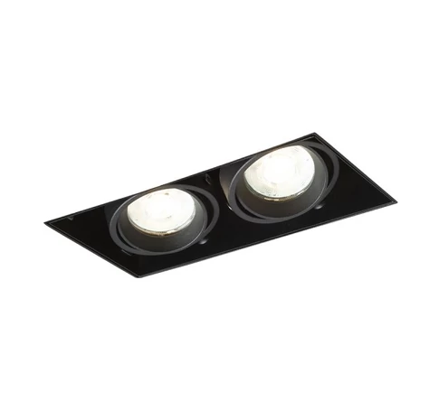 ELECTRA II GU10 frameless fekete 230V LED GU10 8W