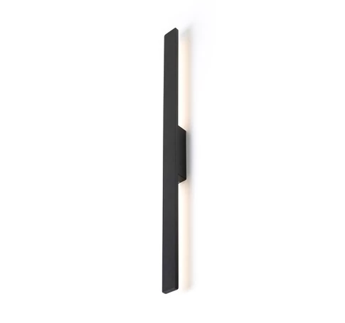 BONAAREA 104 fali lámpa fekete szatén akril 230V LED 18W 120° IP54 3000K
