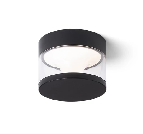 BRENDA felületre szerelhető fekete 230V LED 9W IP65 3000K
