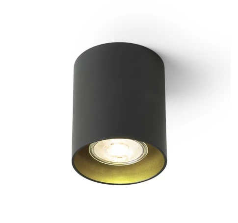 MANTOVA I mennyezeti lámpa fekete/aranysárga  230V LED GU10 7W