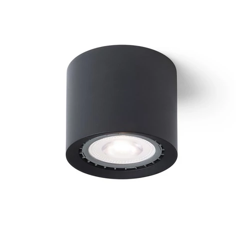 KAYAL mennyezeti lámpa fekete 230V LED GU10 9W