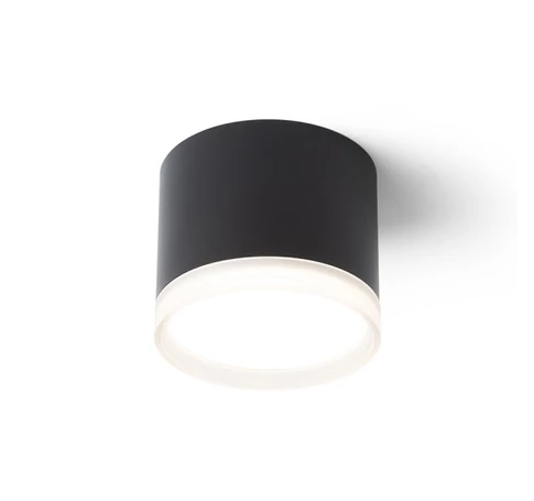 MEMA mennyezeti lámpa fekete szatén akril 230V LED GX53 7W