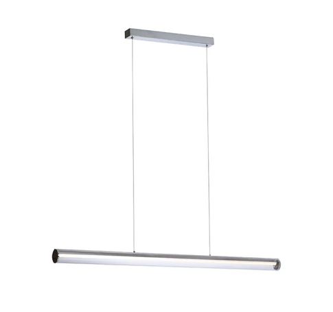 RIVIER LED I függő lámpa króm/tiszta akril 230V LED 24W 3000K