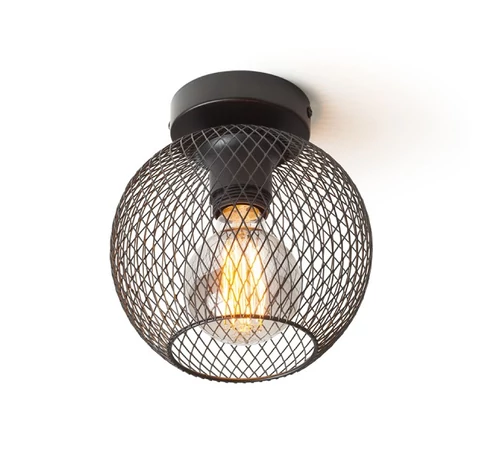 COSIR 18 mennyezeti lámpa fekete 230V LED E27 11W