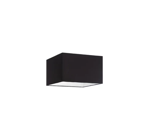 RENDL R14539 TEMPO lámpabúra, univerzális lámpaernyők Polycotton fekete/fehér PVC