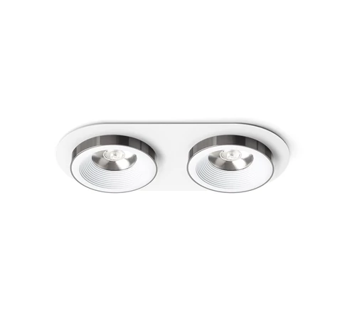 RENDL R14571 SHARM LED mennyezeti lámpa, készlet fehér fekete króm