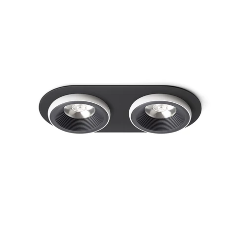 RENDL R14573 SHARM LED mennyezeti lámpa, készlet fekete/fehér