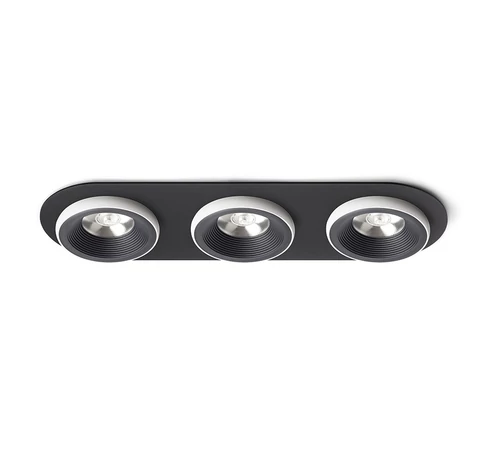 RENDL R14577 SHARM LED mennyezeti lámpa, készlet fekete/fehér