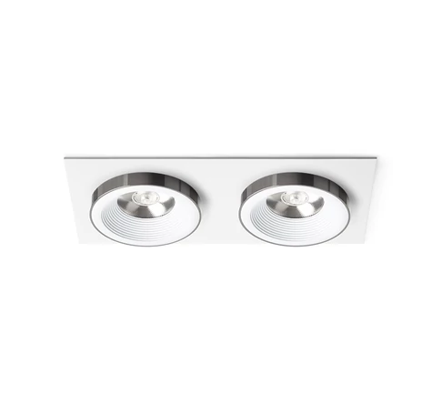 RENDL R14583 SHARM LED mennyezeti lámpa, készlet fehér fekete króm
