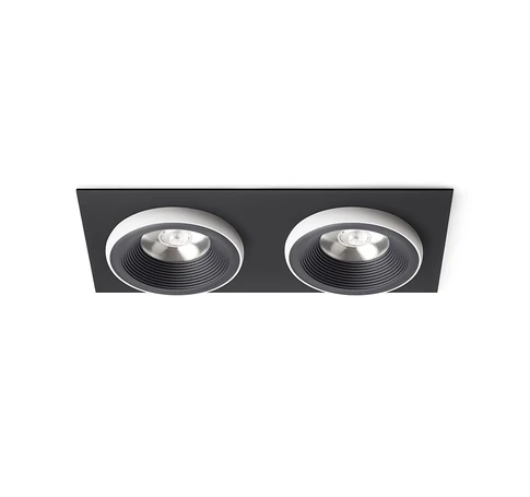 RENDL R14585 SHARM LED mennyezeti lámpa, készlet fekete/fehér