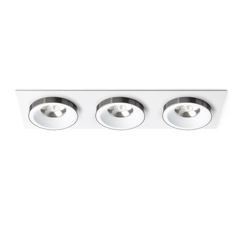 RENDL R14587 SHARM LED mennyezeti lámpa, készlet fehér fekete króm