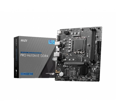 MSI PRO H610M-E DDR4 motherboard Intel H610 LGA 1700 micro ATX