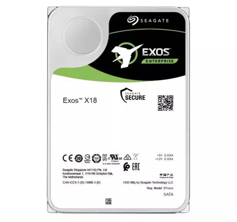Seagate Exos ST12000NM000J internal hard drive 3.5" 12 TB Serial ATA III