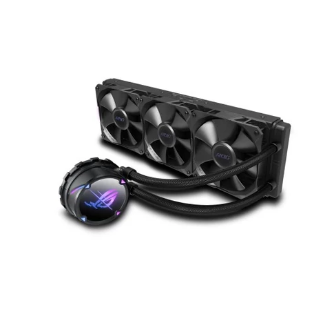 ASUS ROG STRIX LC II 360 Processzor Folyadékhűtő készlet 12 cm Fekete 1 db