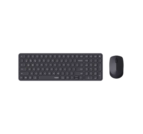 RAPOO 00226491, 9310M BLUETOOTH(3.0+4.0)+2,4GHZ VEZ.NÉLK.BILL.EGÉR SZETT,SÖT.SZÜR.