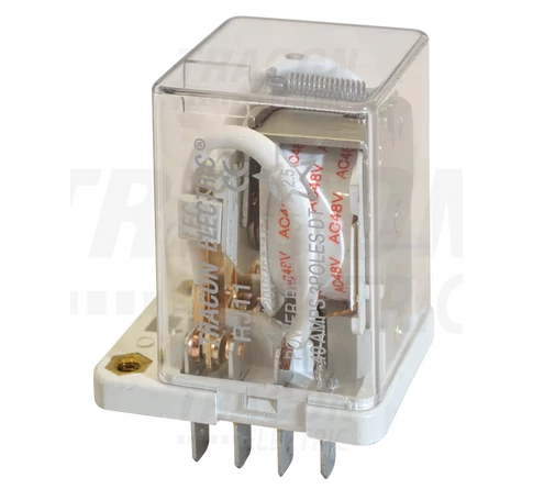 Nagyteljesítményű relé  12V AC / 3×CO (30A, 230V AC / 28V DC)