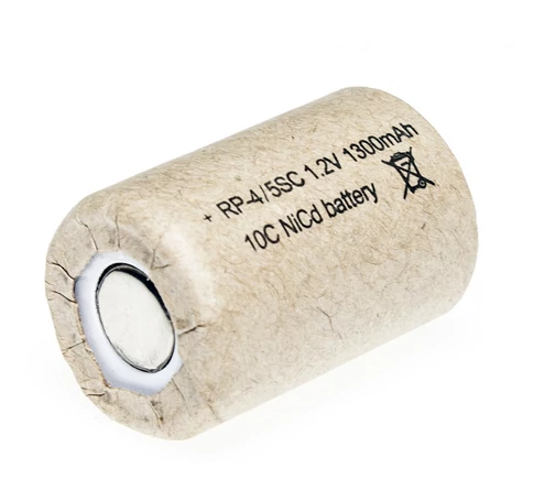 RP 4/5SC1300 1,2V 1300mAh Ni-Cd nagy áramú ipari akkumulátor cella