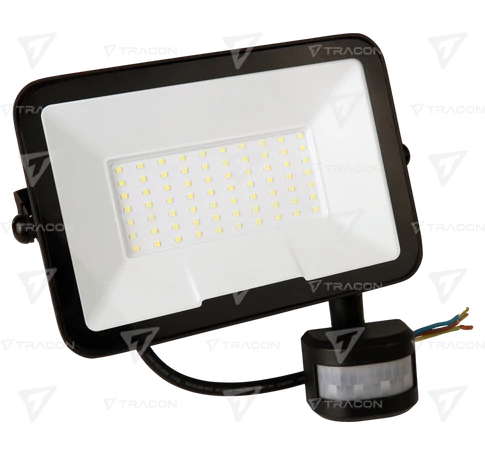 LED fényvető SAMSUNG chippel,mozgásérzékelős  220-240V AC, 50W, 4000K, IP65, 5000lm, EEI=F