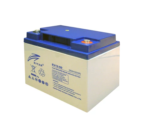 Ritar EV12-50 12V 50Ah elektromos járműmeghajtó akkumulátor