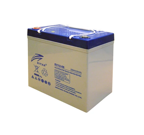 Ritar EV12-58 12V 58Ah elektromos járműmeghajtó akkumulátor