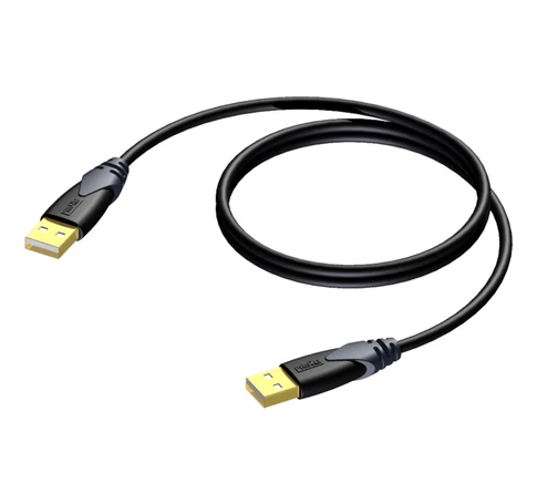 PROCAB CLD600/3 USB cable USB 2.0 3 m USB A Black