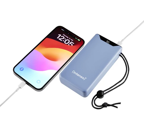 Intenso 7332055 power bank Lithium Polymer (LiPo) 20000 mAh Blue