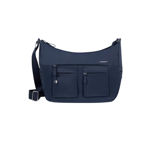 SAMSONITE NŐI Válltáska 144721-1247, SHOULD. BAG M +2 POCK (DARK BLUE) -MOVE 4.0