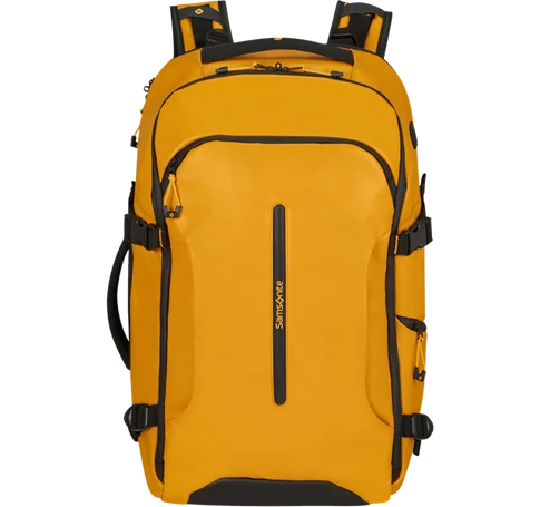 SAMSONITE Notebook hátizsák 142896-1924, TRAVEL BACKPACK S 38L 17.3" (YELLOW) -ECODIVER