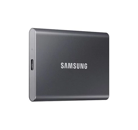 SAMSUNG Hordozható SSD T7 USB 3.2 4TB (Szürke)