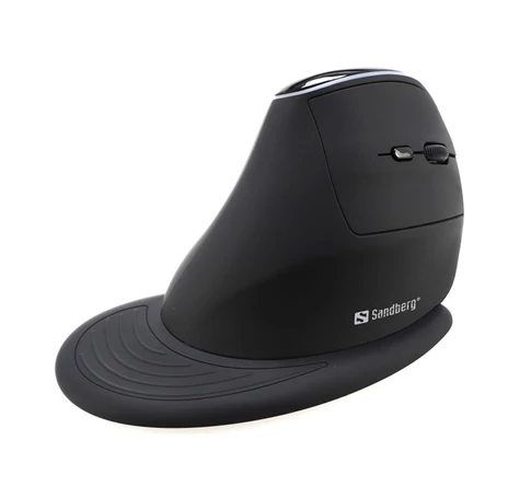 SANDBERG Ergonómikus Egér, Wireless Vertical Mouse Pro