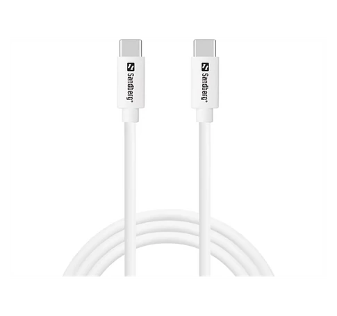 SANDBERG Hálózati vezeték, USB-C > USB-C 65W 1M SAVER