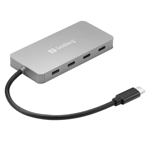 SANDBERG USB-C tartozék, USB-C to 4 x USB-C hub