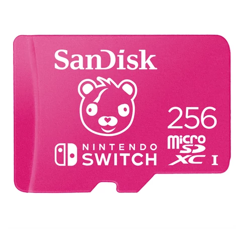SANDISK 215473, microSDXC KARTYA NINTEn SWITCH - 256GB, 100/90 MB/s Fortnite EDT.