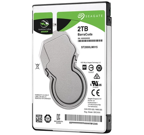 SEAGATE 2.5" HDD SATA-III 2TB 5400rpm 128MB Cache 7mm